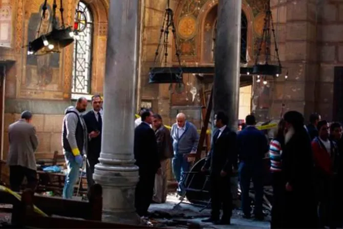 Egipto: Arrestan sospechosos de atentado contra catedral donde murieron 28 cristianos