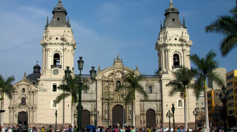 Catedral de Lima. Crédito: Wikipedia / dominio público