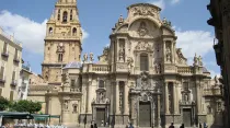 Fachada de la catedral de Murcia (España). Foto: Wikipedia. 