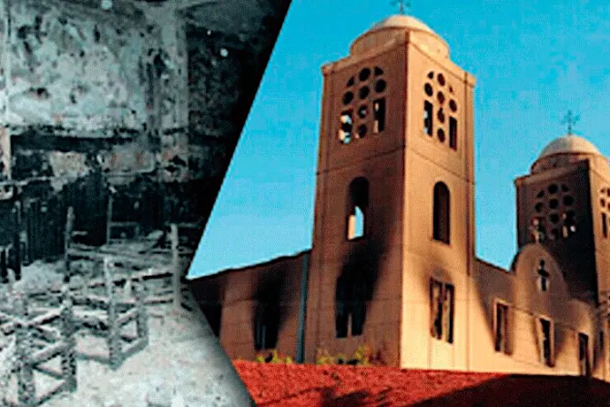 Ayuda a la Iglesia Necesitada lanza campaña para reconstruir catedral incendiada en Egipto