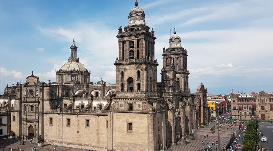 Catedral Primada de México. Foto Pixabay dominio público