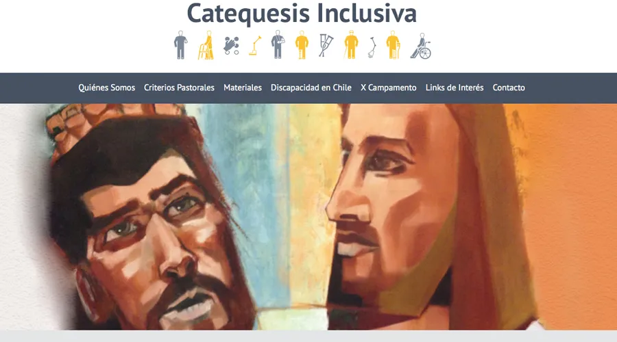 Sito web Catequesis Inclusiva / Foto: Conferencia Episcopal de Chile