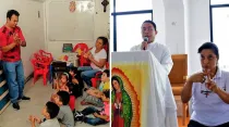 Foto del archivo de Micte de catequesis pasadas para personas sordas en Guayaquil. Crédito: Arquidiócesis de Guayaquil.