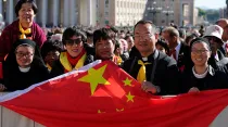 Católicos chinos / Crédito: Daniel Ibañez - ACI Prensa