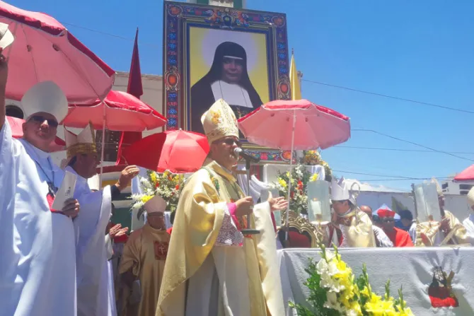 Iglesia en Bolivia dio inicio al Año de Santa Nazaria Ignacia