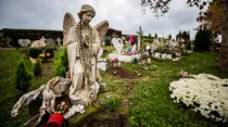 Cementerio Laurentino de Roma. Foto: Daniel Ibáñez / ACI Prensa