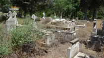 Cementerio greco-ortodoxo en Alepo. Foto: ACN.