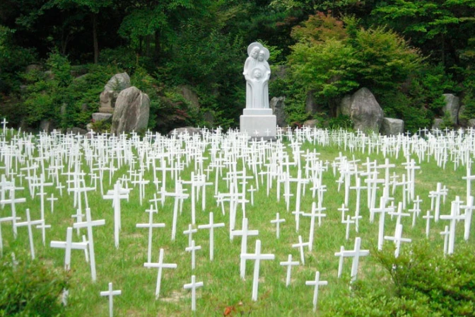 Visita a Corea del Sur: Papa Francisco rezará en el “Jardín de los Niños Abortados”