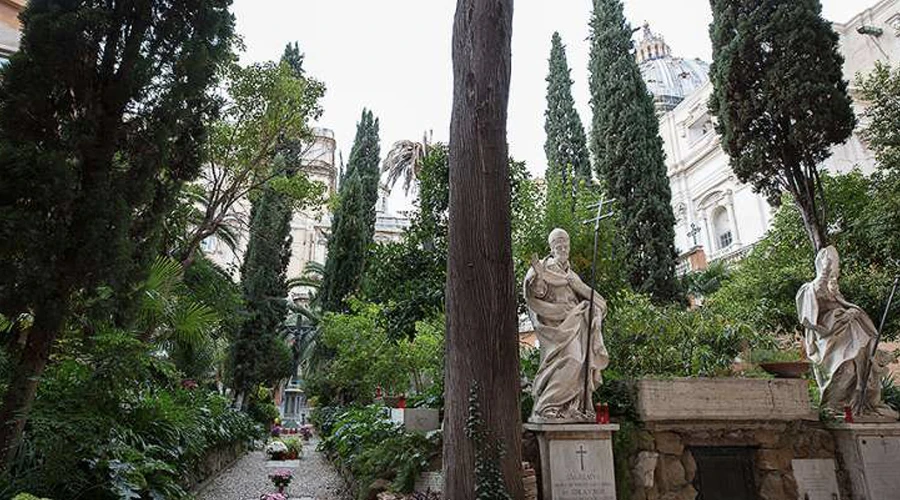 Cementerio Teutónico del Vaticano. Foto: Daniel Ibáñez / ACI Prensa?w=200&h=150