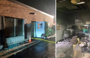 Incendio del centro provida CompassCare Pregnancy Services en Buffalo, estado de Nueva York | Cru00e9dito: Jim Harden - Vu00eda @compasscare 