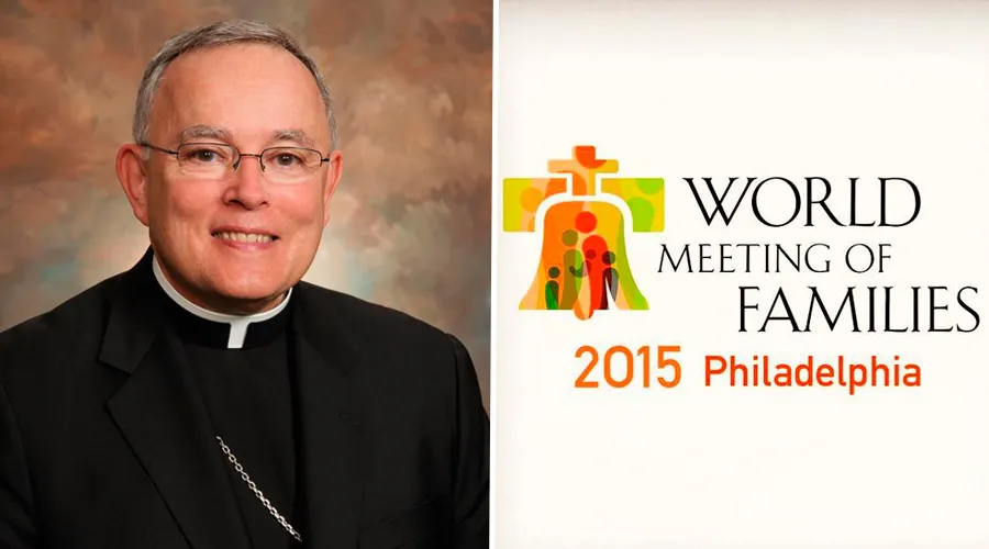 ´Mons. Charles Chaput, Arzobispo de Filadelfia (Estados Unidos) / Logo del Encuentro Mundial de las Familias 2015
