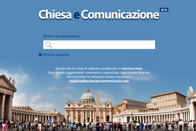 Vaticano presenta “biblioteca digital” del magisterio pontificio sobre comunicaciones