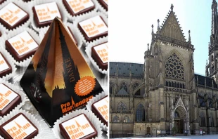 Los chocolates de Jindrak. Foto: Diu00f3cesis de Linz / Catedral de Linz. Foto: Wikipedia 