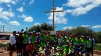 Cicloperegrinos del Vía Crucis Formoseño / Crédito: P. Marcelo Araujo
