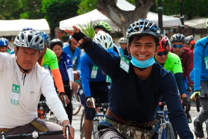 Miles de ciclistas llegarán en peregrinación a la Basílica de Guadalupe en México