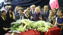 Velatorio del expresidente del Perú, Alan García / Crédito: ANDINA/Juan Carlos Guzmán Negrini