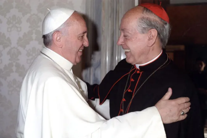 [VIDEO] El Papa saluda a Cardenal Cipriani y sacerdotes de Lima al inicio de Sínodo Arquidiocesano