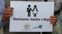 Campaña CitizenGO junto al Frente Nacional por la Familia en México. Crédito: HazteOír.