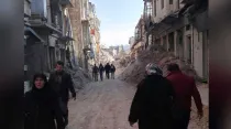 Ciudadanos de Alepo (Siria) / Foto: Alexandre Goodarzy (SOS Chretiens D´Orient)