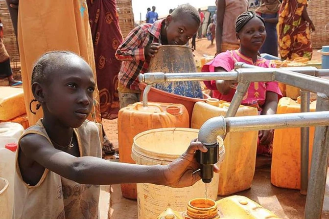 Catedral católica acoge a 10 mil refugiados por la guerra en Sudán del Sur
