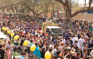 Procesiu00f3n del Corpus Christi en clausura del Congreso Eucaru00edstico. Foto: Arzobispado de Piura. 