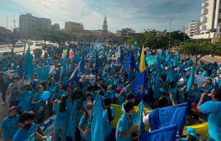 Marcha por la Vida 2022 en Barranquilla, Colombia | Cru00e9dito: Cortesu00eda de Unidos por la Vida 