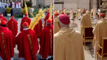 Obispo durante Semana Santa | Crédito: Vatican Media