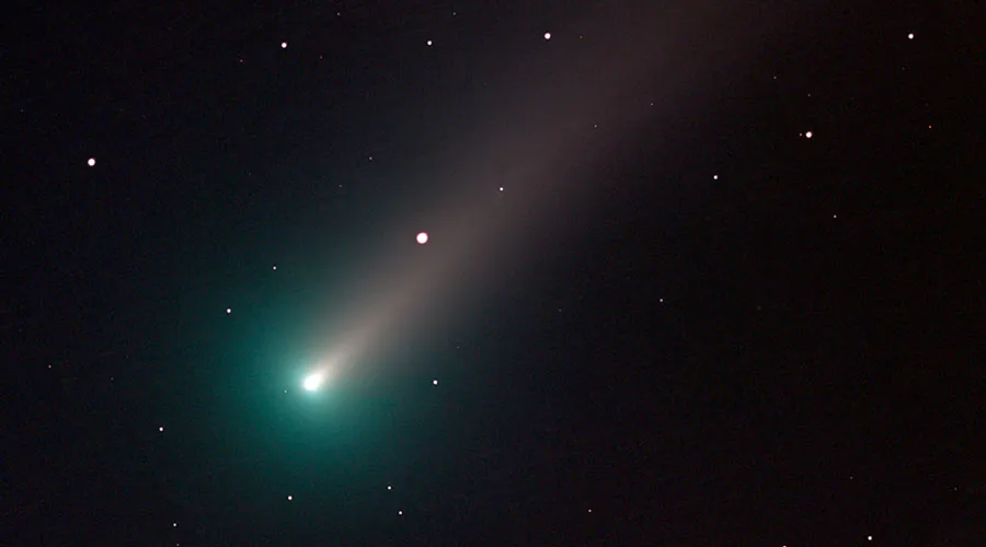 Cometa C/2021 A1 Leonard. Créditos: University of Hertfordshire Observatory (CC BY-SA 2.0)