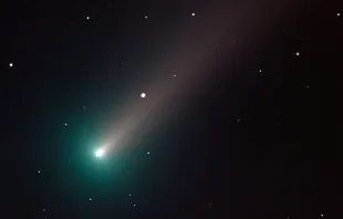 Cometa C/2021 A1 Leonard. Créditos: University of Hertfordshire Observatory (CC BY-SA 2.0) 