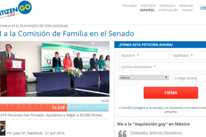 Más de 12 mil defienden Comisión de Familia en Senado de México ante “inquisición gay”