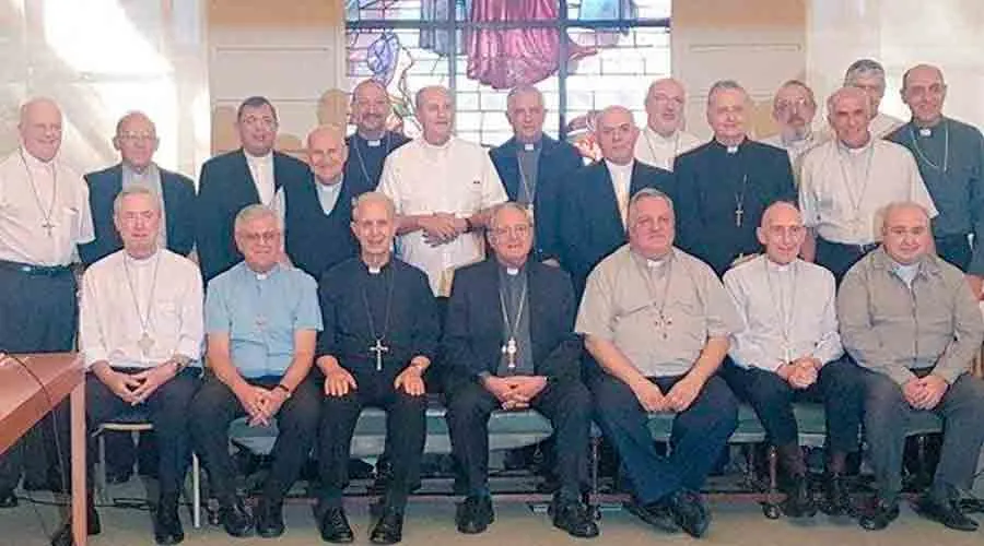 Miembros de la Comisión Permanente de la Conferencia Episcopal Argentina. Crédito: CEA.
