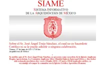 Foto: captura sitio web SIAME
