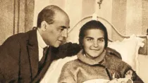La Beata Conchita Barrecheguren junto a su padre. Crédito: Arzobispado de Granada