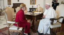 El Papa recibe en audiencia a la madre del condenado a muerte. Foto: L'Osservatore Romano