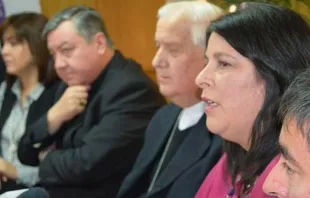 Conferencia de presentación de lineamientos de acción ante casos de abusos a menores. Foto: Conferencia Episcopal de Chile. 