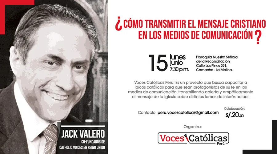 Conferencia Voces Católicas Peru / Foto: Voces Católicas ?w=200&h=150