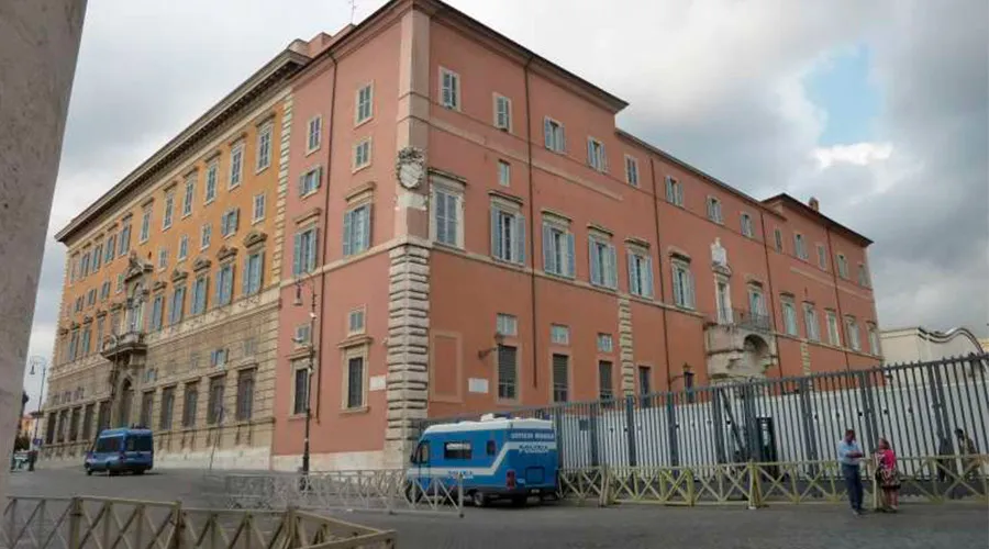 Palazzo del Sant'Uffizio, sede de la Congregación de la Doctrina de la Fe  / Crédito: ACI Stampa
