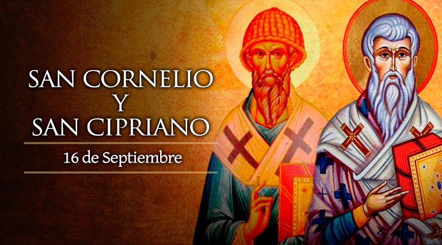 Hoy la Iglesia celebra a San Cornelio, Papa, y a Cipriano, Obispo, amigos en la fe