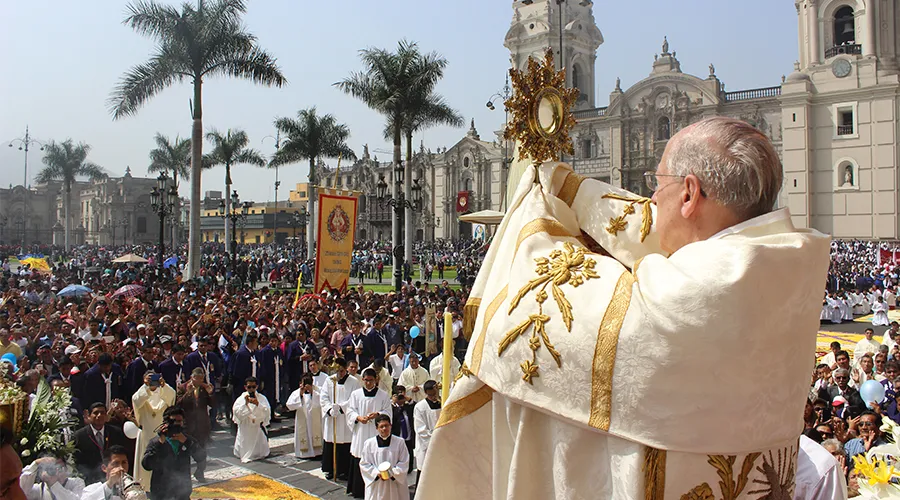 Solemnidad del Corpus Christi en la Plaza Mayor de Lima / Arzobispado de Lima?w=200&h=150