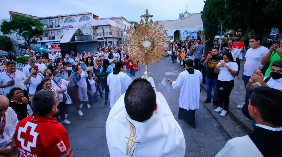 Procesión de Corpus Christi 2022. Crédito: Prensa del Arzobispado de Guadalajara