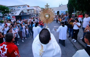 Procesiu00f3n de Corpus Christi 2022. Cru00e9dito: Prensa del Arzobispado de Guadalajara 
