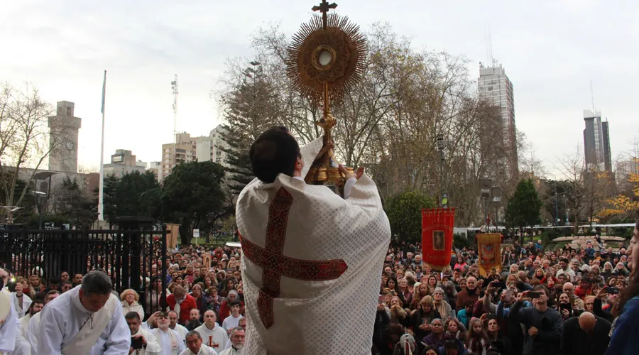 Corpus Christi en Argentina. Crédito: Diócesis Mar del Plata.?w=200&h=150