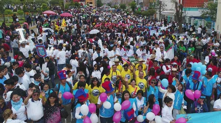 Más de 180 mil marcharon en defensa de la vida y la familia en sur de Perú [FOTOS y VIDEO]