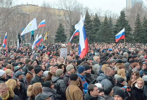 Manifestación pro rusa en Crimea. Foto: Andrew Butko (CC-BY-SA 3.0)?w=200&h=150