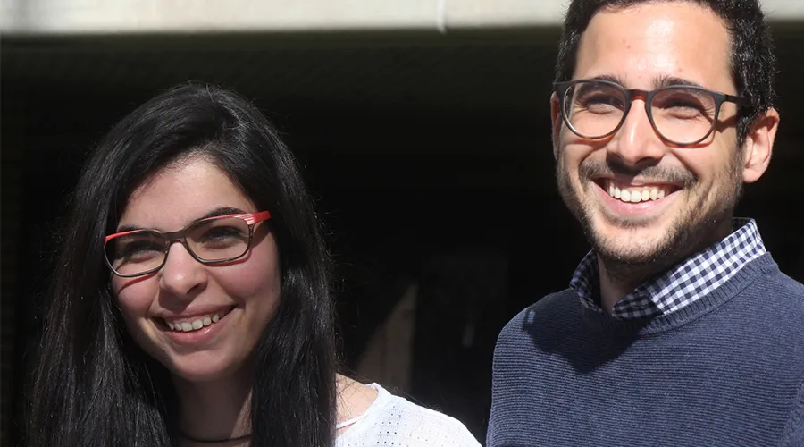 Cristina Cons y Javier Medina representantes de España en el Presínodo de los jóvenes. Foto: CEE. ?w=200&h=150