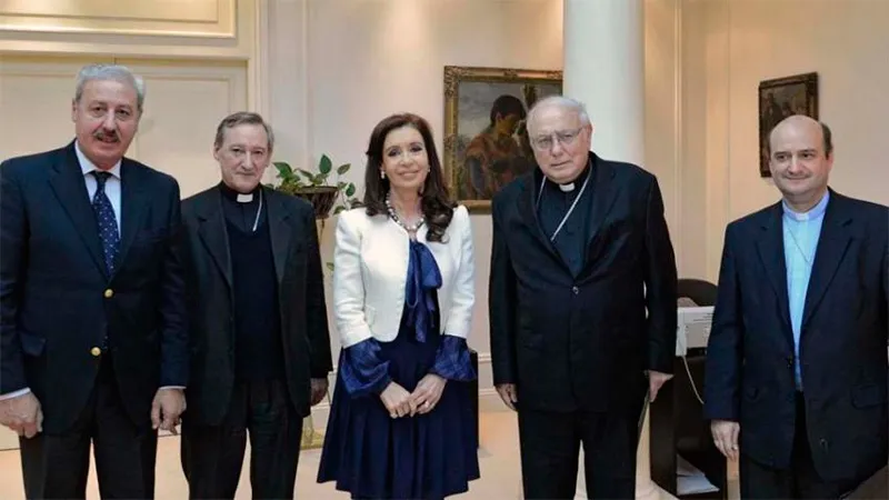 El encuentro de los obispos con la presidenta de Argentina (Foto AICA)?w=200&h=150