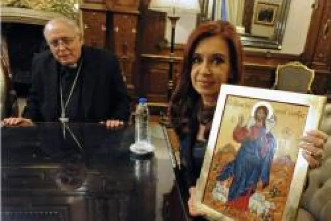 Presidenta de Argentina recibirá a Obispos el 18 de diciembre