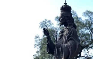 Imagen de Cristo Rey. Cru00e9dito: David Ramos / ACI Prensa. 