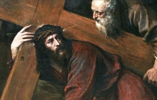 Cristo camino al calvario. Imagen referencial / Cru00e9dito: Dominio Pu00fablico - Wikipedia 