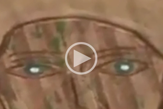 VIDEO: Artista dibuja con un tractor el rostro Cristo por Año de la Misericordia